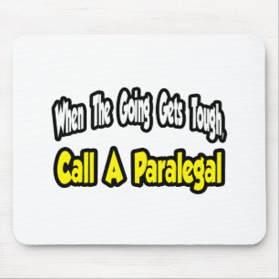 Ruf einen Paralegal an Mousepad