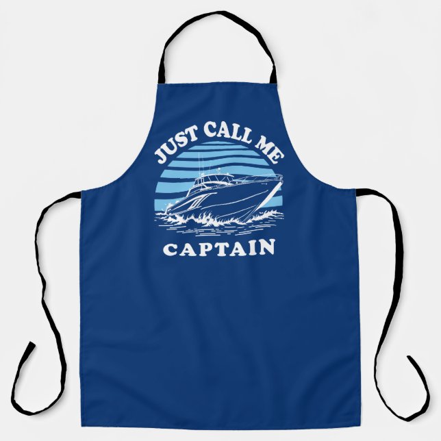 Ruf einfach den Hauptmann an | Sailor-Angebot Schürze (Vorderseite)