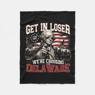 Ruf In Crossing The Delaware 4. Juli Vintage 5 Fleecedecke
