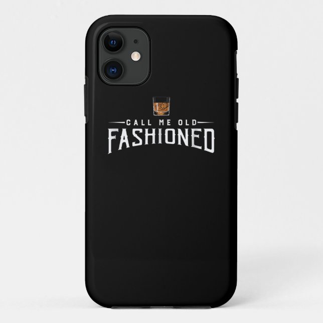 Ruf mich als altmodischen Whiskey an Case-Mate iPhone Hülle (Rückseite)