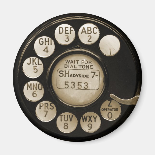 Ruf mich an magnet (Vorne)