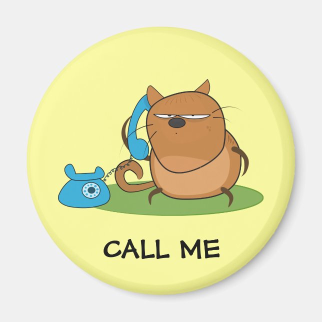 Ruf mich an magnet (Vorne)