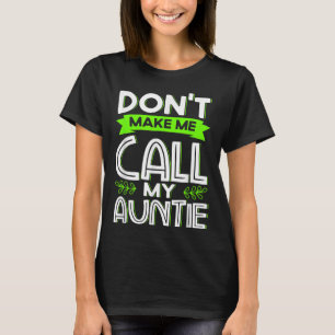 Ruf nicht meine Tante Kids Lustiger Neffe Ni T-Shirt