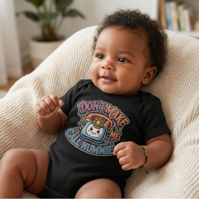 Ruf nicht "Nummie" an Baby Strampler (Von Creator hochgeladen)