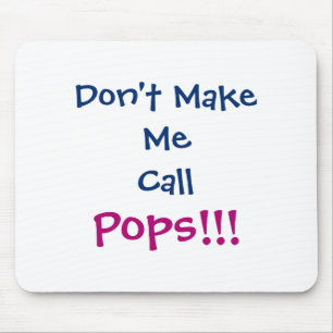 Ruf nicht Ps Opa Baby an Mousepad
