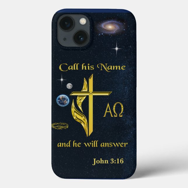 Ruf seinen Namen an Case-Mate iPhone Hülle (Rückseite)
