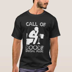Ruf von Doodie Special Plops Funny Nerd Gamer Desi T-Shirt