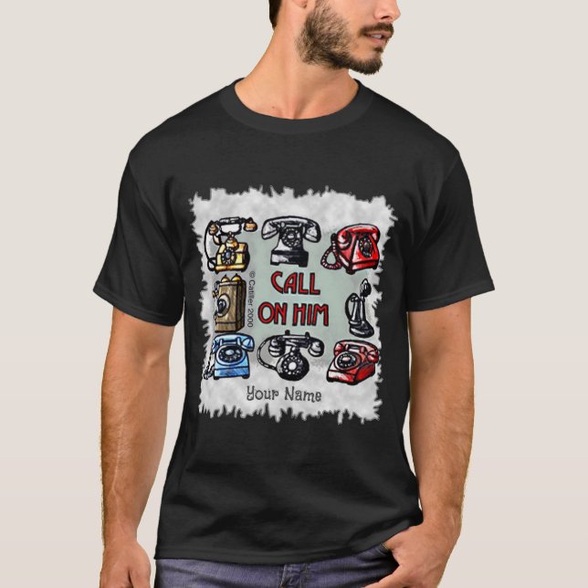 Rufe Ihn an Christ T-Shirt (Vorderseite)