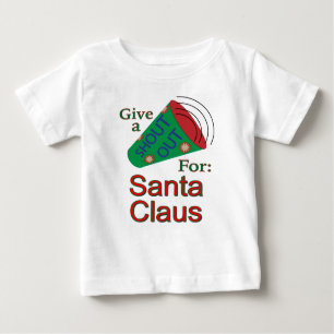 Rufen für den Weihnachtsmann Baby T-shirt