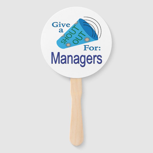 Rufen für Manager Fächer (Vorderseite)
