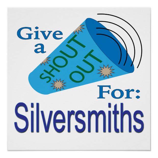 Rufen für Silversmiths Poster (Vorderseite)