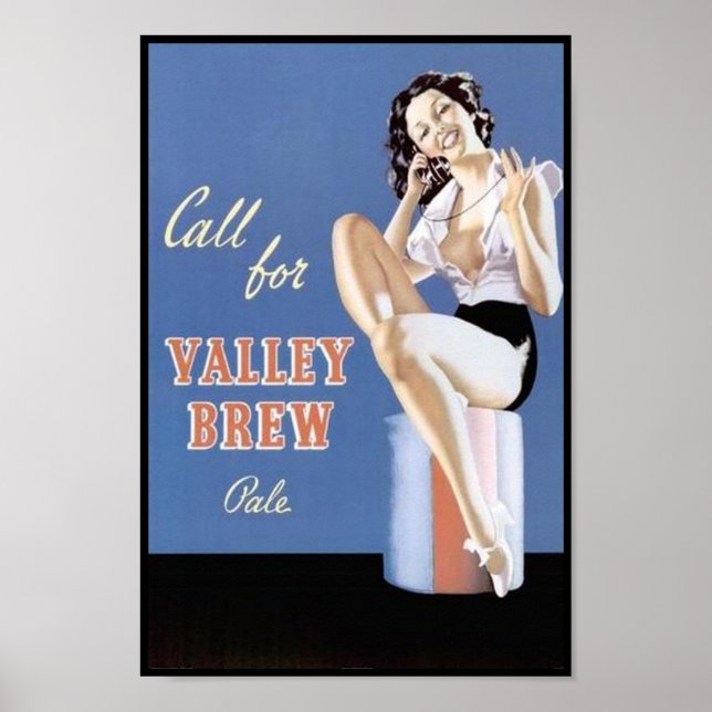 Rufen nach der Valley Brew Pale Poster (Vorne)