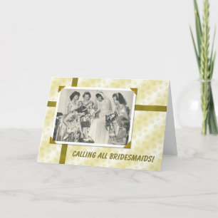 Rufen Sie alle Bridesmaids an! Einladung