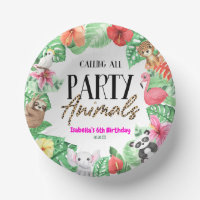 Rufen Sie alle Party tropische Geburtstagsparty