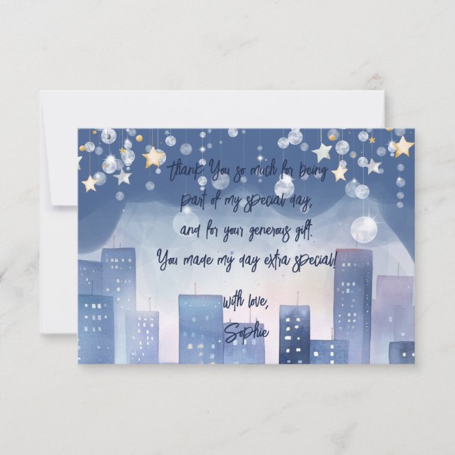 Rufen Sie alle Superhelden Kindergeburtstag Dankeskarte (Vorderseite)