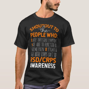 Rufen Sie an das Rsdcrps-Kriegerteam Orange T-Shirt