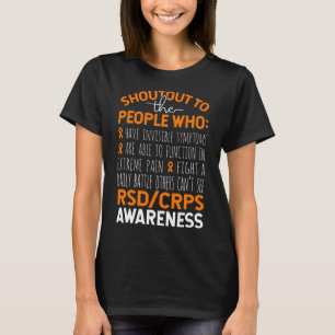 Rufen Sie an das Rsdcrps-Kriegerteam Orange T-Shirt