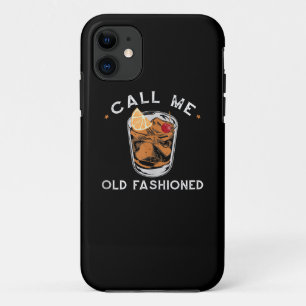 Rufen Sie den altmodischen Whiskey Drink Cocktail Case-Mate iPhone Hülle