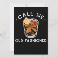 Rufen Sie den altmodischen Whiskey Drink Cocktail