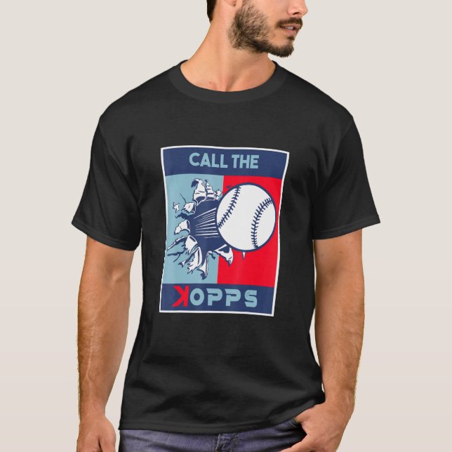 Rufen Sie den Kopps Baseball Strikeout Ace K Baseb T-Shirt (Vorderseite)