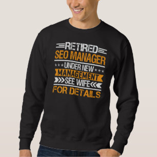 Rufen Sie den Seo Manager unter "Neues Management" Sweatshirt