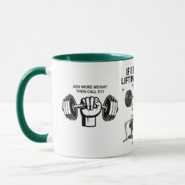 Rufen Sie die 911 Kaffeetasse des Skelett-Krafttra