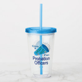 Rufen Sie die Anrufer aus Acryltrinkbecher