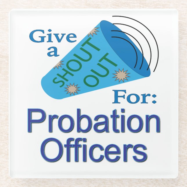 Rufen Sie die Anrufer aus Glasuntersetzer (Vorderseite)