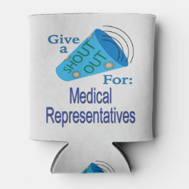 Rufen Sie die Ärztevertreter an Dosenkühler