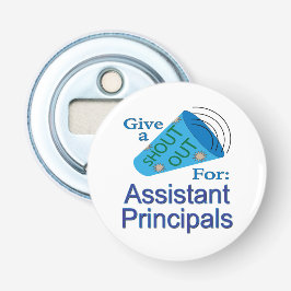 Rufen Sie die Assistenzdirektoren aus Flaschenöffner