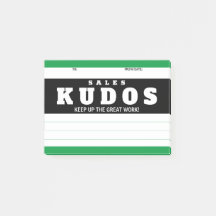 Rufen Sie die Auszeichnung "kudos Sales Great Work