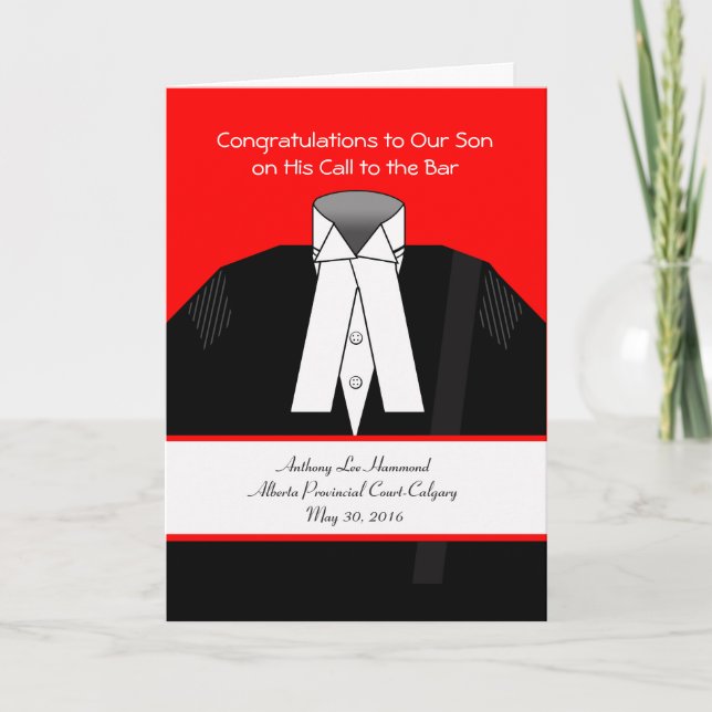 Rufen Sie die Bar an, Benutzerdefinierte Vordersei Karte (Vorderseite)