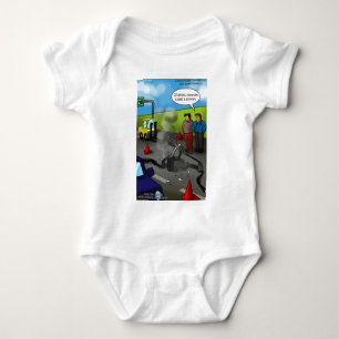 Rufen Sie einen Gabelstapler Funny Geschenke T-Shi Baby Strampler