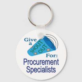 Rufen Sie für Beschaffungsspezialisten aus Schlüsselanhänger