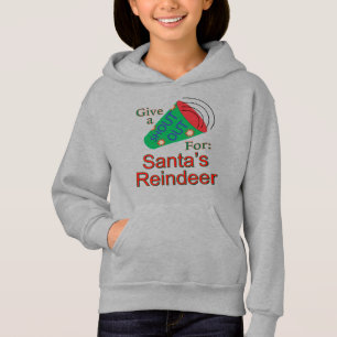 Rufen Sie für den Rentier des Weihnachtsmanns aus Hoodie