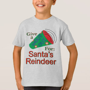 Rufen Sie für den Rentier des Weihnachtsmanns aus T-Shirt