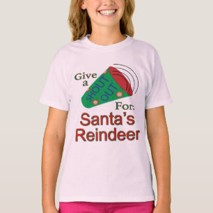 Rufen Sie für den Rentier des Weihnachtsmanns aus T-Shirt