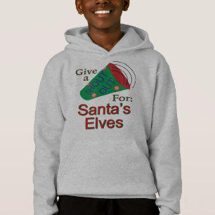 Rufen Sie für die Elfen des Weihnachtsmanns aus Hoodie