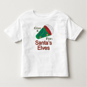 Rufen Sie für die Elfen des Weihnachtsmanns aus Kleinkind T-shirt
