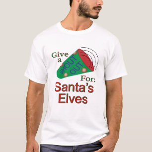 Rufen Sie für die Elfen des Weihnachtsmanns aus T-Shirt