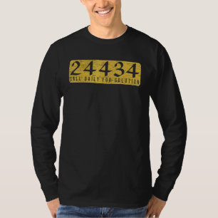 Rufen Sie jeden Tag für eine Lösung der muslimisch T-Shirt