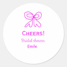 Rufen Sie lila rosa Bug Brautparty hinzufügen Name