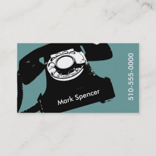 rufen Sie mich an Telefonnummerkarte