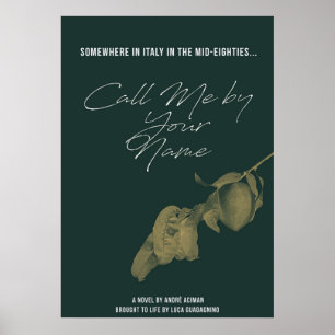 Rufen Sie mich an unter Ihrem Namen 2 Poster