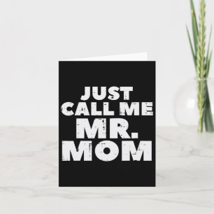 Rufen Sie mich einfach Mama Funny Vathers Day Vate Karte