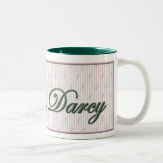 Rufen Sie mich Frau Darcy Mug an Zweifarbige Tasse