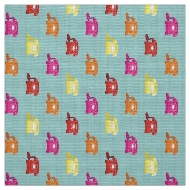 Rufen Sie mich Gewebe an Stoff (Muster)