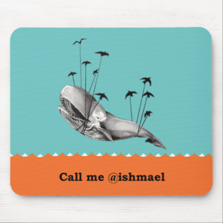 Rufen Sie mich @ishmael Mousepad Farbe an