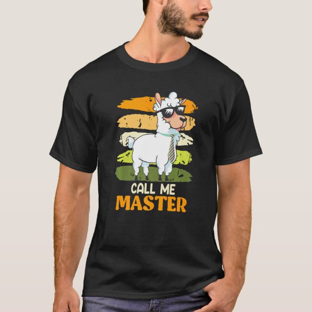 Rufen Sie mich Master Degree Premium an T-Shirt (Vorderseite)