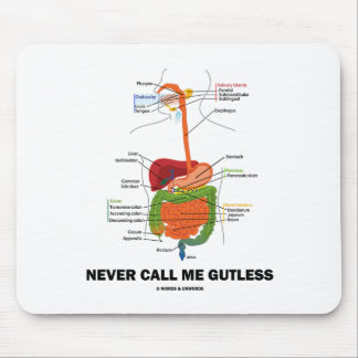 Rufen Sie mich nie Gutless an Mousepad